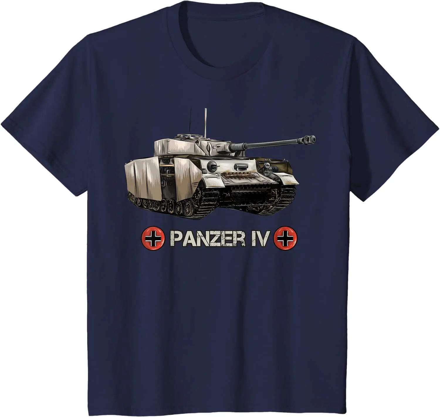 

Panzerkampfwagen IV WWII German Panzer IV Medium Tank TShirt Summer Cotton ONeck Short Sleeve Mens T Shirt New S3XL 4XL