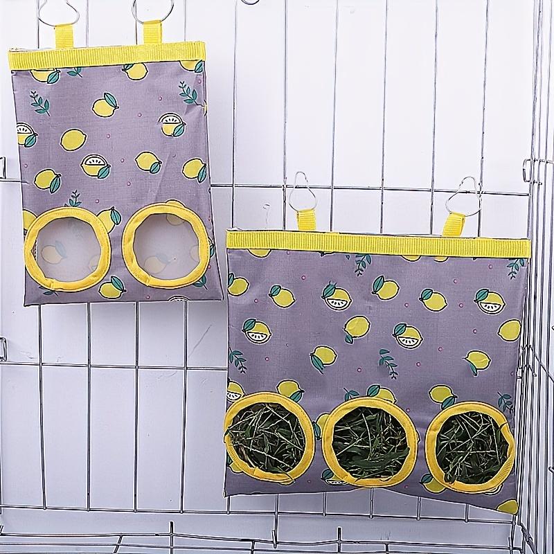 Rabbit Feeding Bag Totoro Dutch Pig Mole Feeding Grass Bag Small Pet Hanging Type Food Pack