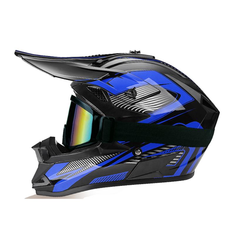 VGV Motocross Safety Helmet Unisex DOT ABS Certified for Men Women Bicycle Downhill ATV Motorcycle Head Protection All Seasons