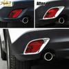 Chrome Front&Rear Fog Lamp Light Cover Trim Decor For Mazda CX-5 CX5 2013 2014