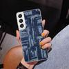 Jeans Cowboy Denim Printed Phnoe Case for Samsung Galaxy S26 S25 Edge S23 S24 Ultra S22 Plus S21 S20 FE Unique Cover Soft Coque