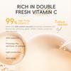 Vitamin C Facial Skincare Set 5 Pieces Hydrating Brightening Nourishing Daily Face Care Kit with Cleanser Toner Serum Eye Cream Cream