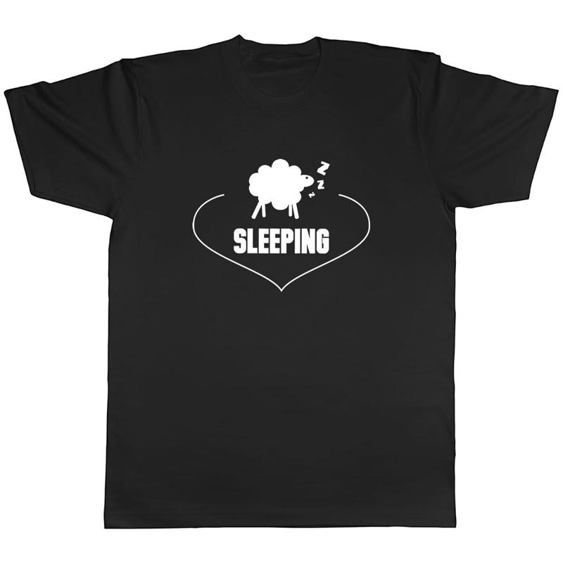 T-shirt unisexe pour hommes Love Sleeping S