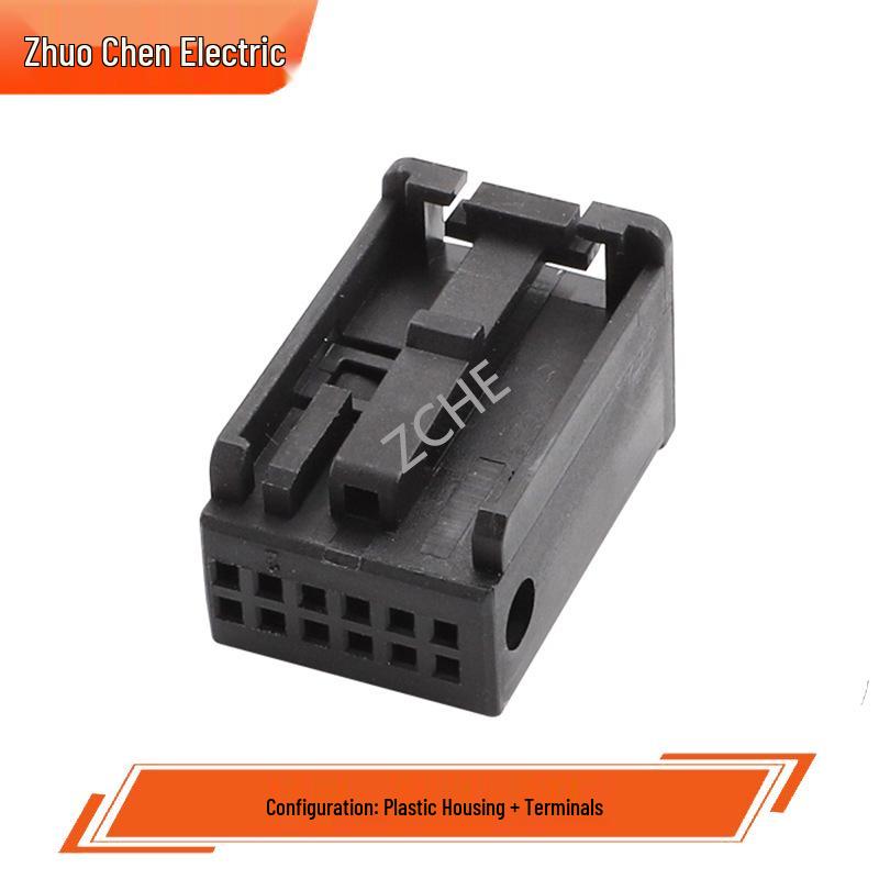 12-Pin Automobil-Steckverbinder - Stecker & Buchse, 12 Löcher, Modell 1-1355524-3 DJ7124-0.6-11