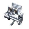 Universal Truck Rope Clamp Tie-Down Tool, Heavy-Duty Steel Cargo Securing Fastener, No-Weld Installation Rope Tightener for Pickup Trucks Trailers
