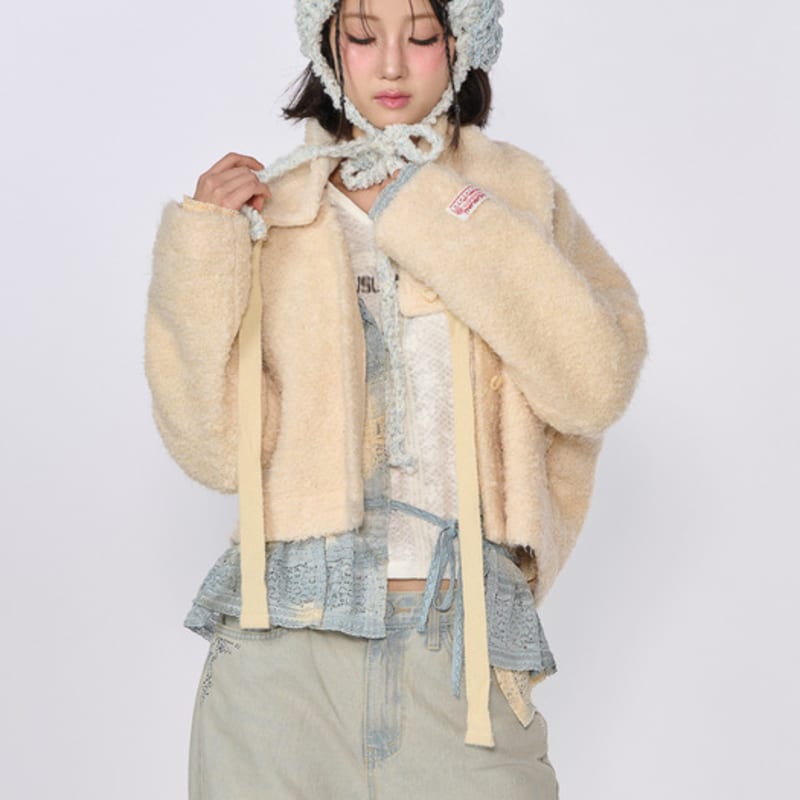 UNUSUALNORMAL PIA HANDMADE EARMUFFS_ICY BLUE