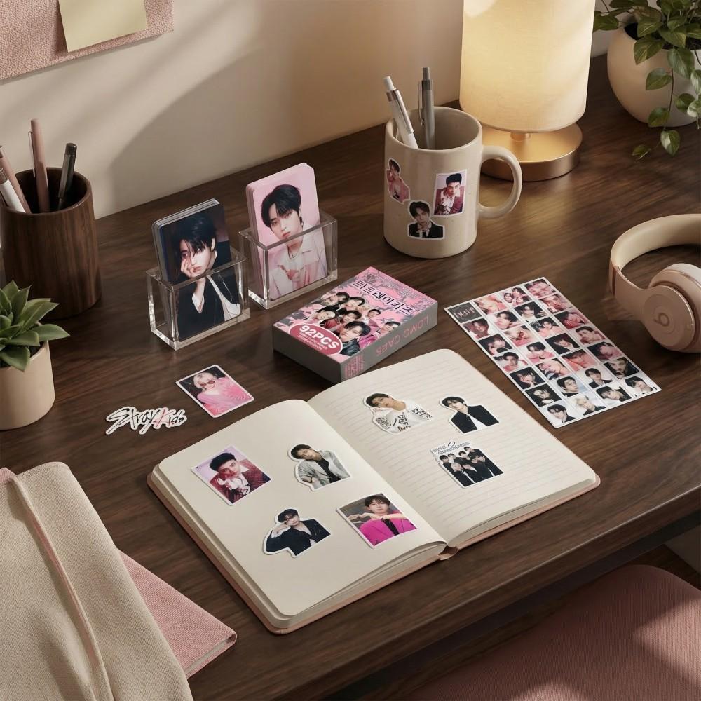 K-POP Stray Kids 92pcs LOMO Cards +Decal Photocards Stray DO IT Animation Merchandise Fan Presents Collector Cards  2026 Latest