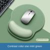 Tapis de souris dégradé, support de poignet confortable, tapis de souris antidérapant, tapis de souris souple, support de poignet, tapis de souris en silicone pour ordinateur