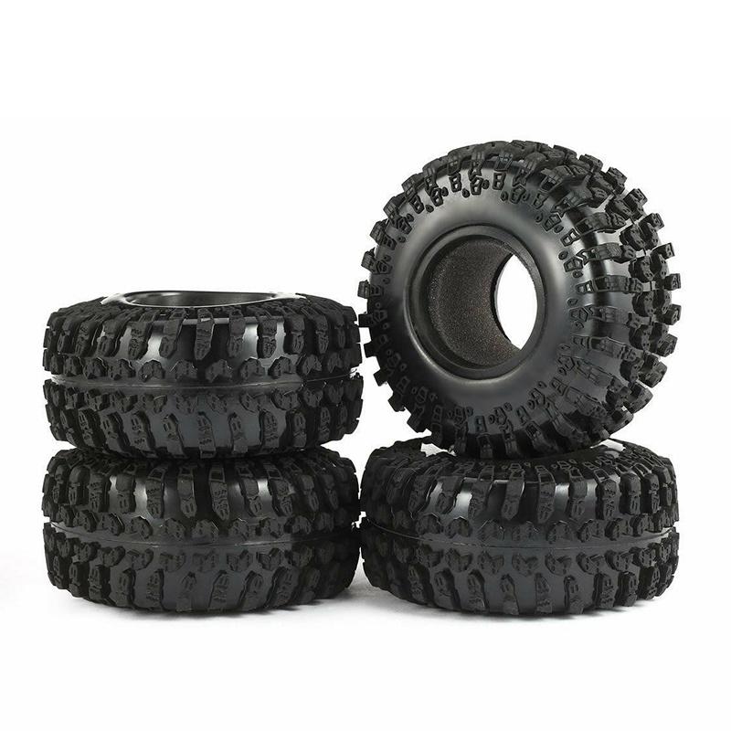 Robust 2.2' Climbing Pit Bull Tires Wheels T3021 4p For Rc 1/10 D90 Scx10 Rock Crawler