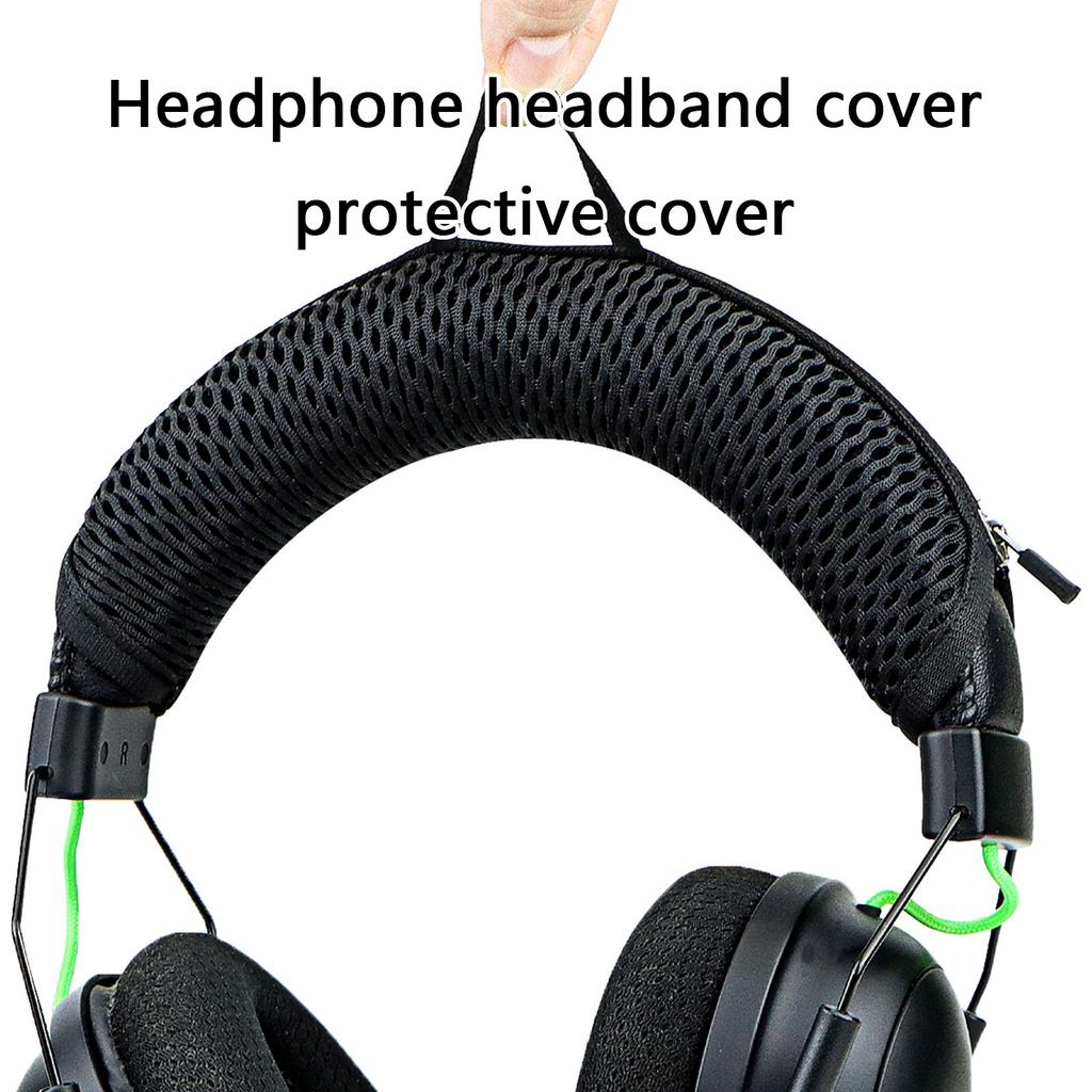 Headphone Headband Head Beam Knitted Fabric Cover for PXC550 PXC 550 PXC480 MB660 Headsets Headband Protectors with Zippers Cover