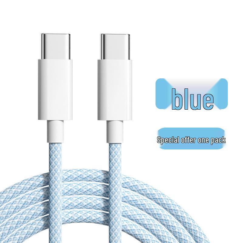 

Кабель для передачи данных для ноутбука Type-C с двумя штекерами «папа-папа», быстрая зарядка PD20W C to C 0.3m