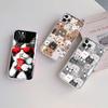 UP20 Cat Kitten Meow Transparent Phone Case for Samsung Galaxy A04 A04S A14 A23 A34 A54 M23 M33 M52 M53