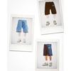 RogueWave Street Geometry Grafik Stickerei Baggy Denim Shorts Y2k Retro Hip Hop Trendy Gym Basketball Shorts Herren Damen Jorts