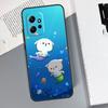 Cartoon Peach Mochi Cat Case For Xiaomi Redmi Note 11 Pro Note 12 8 9 10 Pro 12S 10S 11S 9S Redmi 12C 9C 10C Capa
