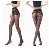 Glossy Pantyhose Women Sexy High Elastic Stockings Ultra-Thin Lace Waist Tights Ladies Smooth Hosiery Leggings