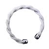 Yibaijia Silver-Plated European & American Braided Mesh Bracelet