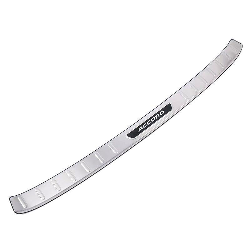 Protecție prag bară spate Honda Accord generația a 10-a - Oțel inoxidabil