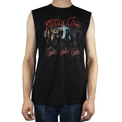 Mens Girls Girls Girls Motley Crue Sleeveless T-Shirt