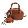 Stylish simple bag casual niche Maillard portable retro versatile high-end messenger women's bag