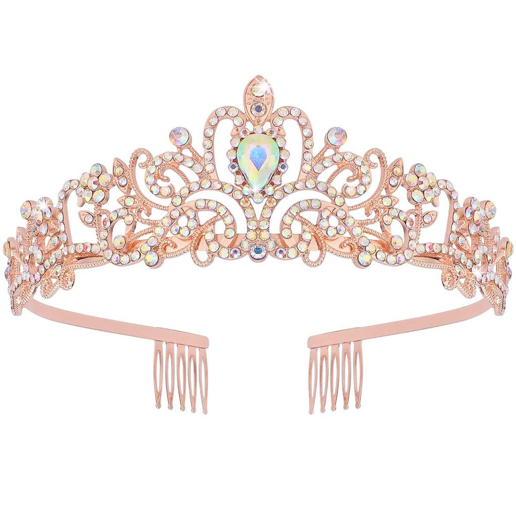 Bridal jewelry tiara princess stage car show accessories alloy inlaid rhinestone large crown phoenix crown crown