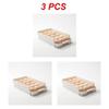 Automatic Scrolling Egg Rack Holder Storage Box Egg Basket Container Organizer Rolldown Refrigerator Double-layer Egg Shelf