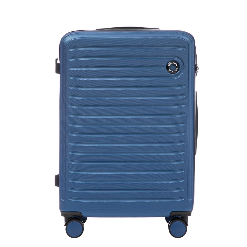 Wings Abs+ Coot 24" Middle Blue Suitcase