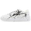 Li Ning Floating Boat Abrasion Resistant Lightweight Height Increasing Low Top Skateboard Shoes Women's Black White AGCS420-6(Team131- )