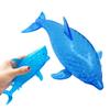Squalo Giocattolo da Spremere Riempito di Perline Sollievo dallo Stress Delfino Blu Giocattolo Sensoriale Palla Antistress Morbida Animale Marino Simulato Giocattolo Fidget da Pizzicare