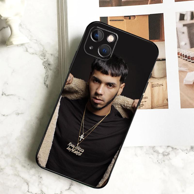 Anuel AA Case For iPhone 11 12 13 14 15 16 Pro Max Plus 12 13 Mini X XR XS Max 7 8 Cover Coque
