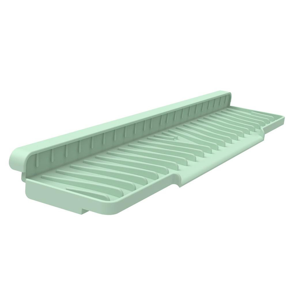 Silicone Mats Draining Pad 45x10cm Heat Insulation Mats Silicone Drain Mats Silicone Texture for Kitchen Dish Draining