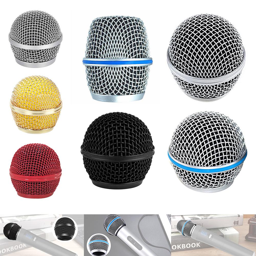 1 PCS Microphone Replacement Head Mic Grille Cover Head For Shure Beta For 58 Microph Microphone Accessories