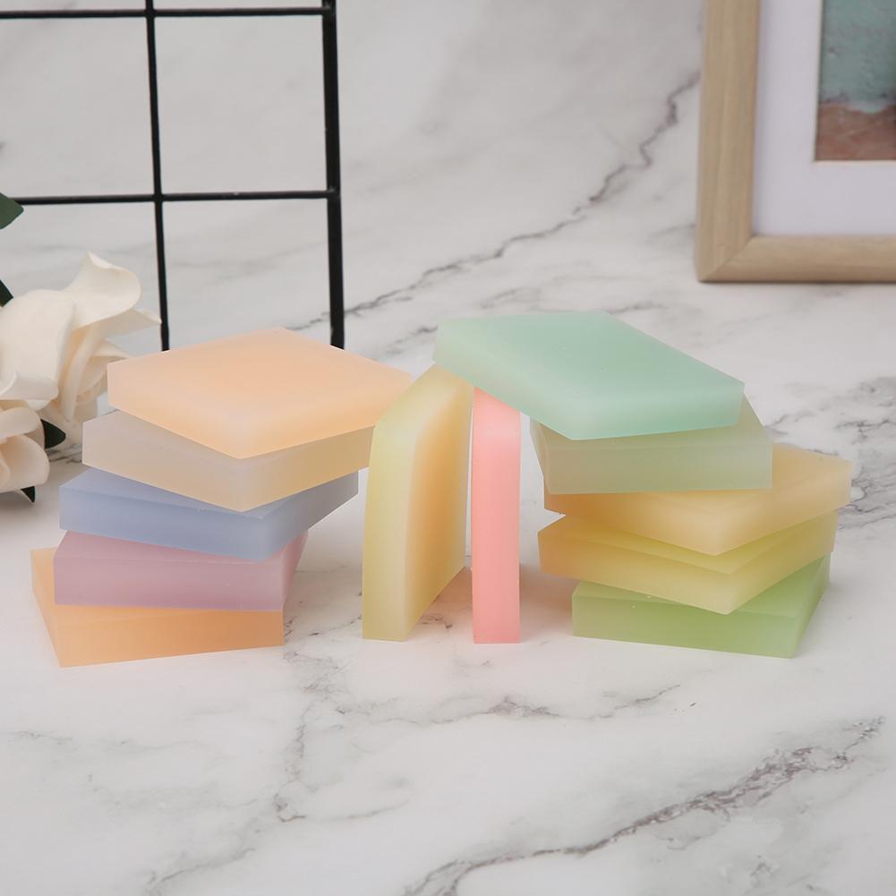 

12 шт. резиновых блоков для гравировки, полупрозрачные резиновые блоки для тиснения, 5x5x1 см