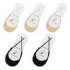 5 Pairs Suspenders Women Cotton Boat Socks Invisible Shallow Mouth Summer Thin Half Sole Socks Not Drop Heel Short Sox