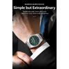 POEDAGAR Luxury Business Men's Quartz Watches Date Week Man Stainless Steel Watch Waterproof Luminous Fashion Wristwatch+Box