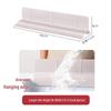 Silicone Non-Slip Sink Splash Guard with Suction Cups - Water Barrier & Separator