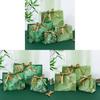 Traditional Dragon Boat Festival Zongzi Gift Bag With Eco Friendly White Card Paper For Celebrations
