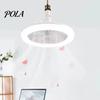 Sleep Mode Fan Light 2-in-1 Ceiling with LED Remote Control 3 Speed Settings Low Noise Ultra-bright Flicker Free Lamp Stress-relief