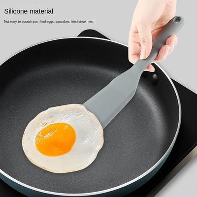 Silikonová lopatka na smažení s nepřilnavým povrchem, kuchyňská lopatka na palačinky, smažená vejce, lopatka na steak, kuchyňské nástroje na pečení