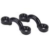 Stable Kayak Canoe Anchor Trolley Kit System with Pulley Pad Eye Ring Hook Accessory Set