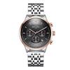 [Valentino Rudy] Valentino Rudy Men's Diamond Metal Watch VR6564B-BKWT