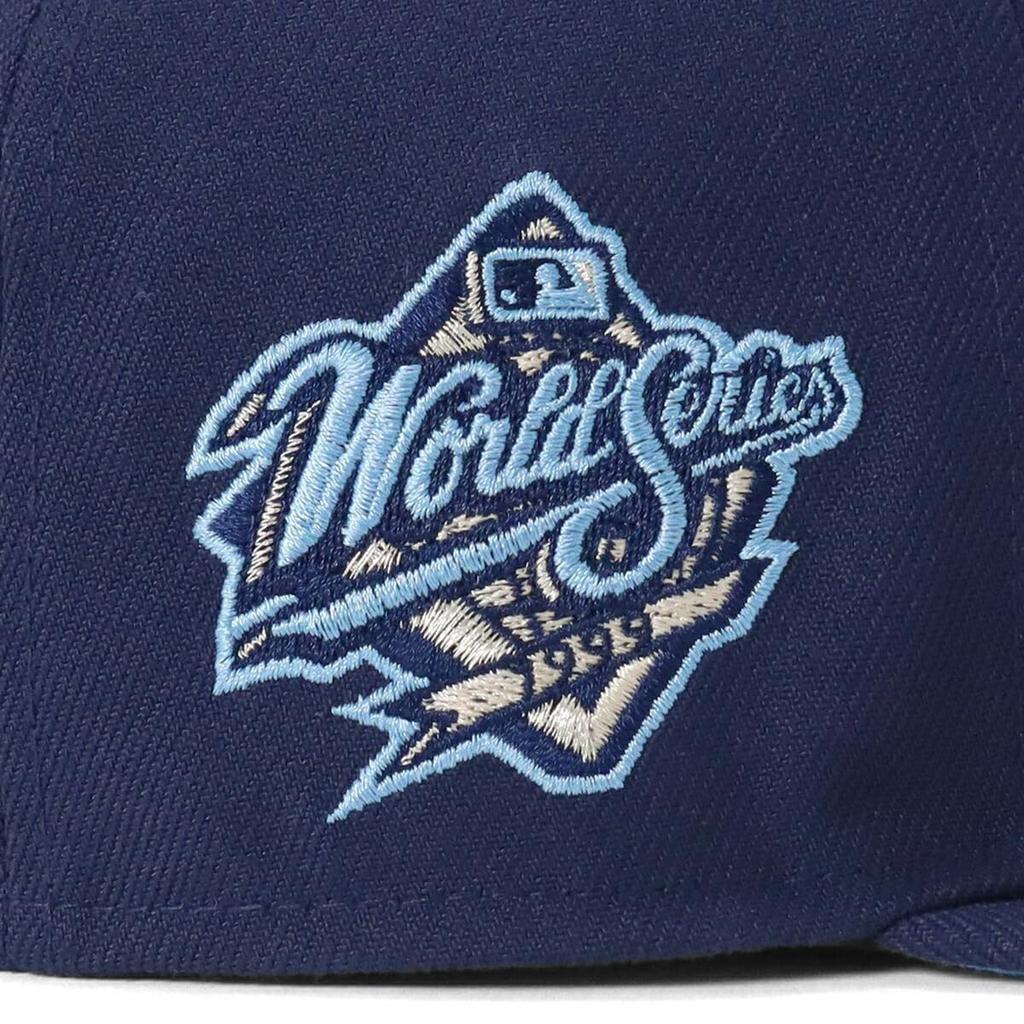 New Era 59FIFTY Cap 70899493 NER35C0089 MLB New York Yankees NY Light Navy Blue Side Patch Under Visor ONSPOTZ Exclusive and Hat 5950 Side Patch