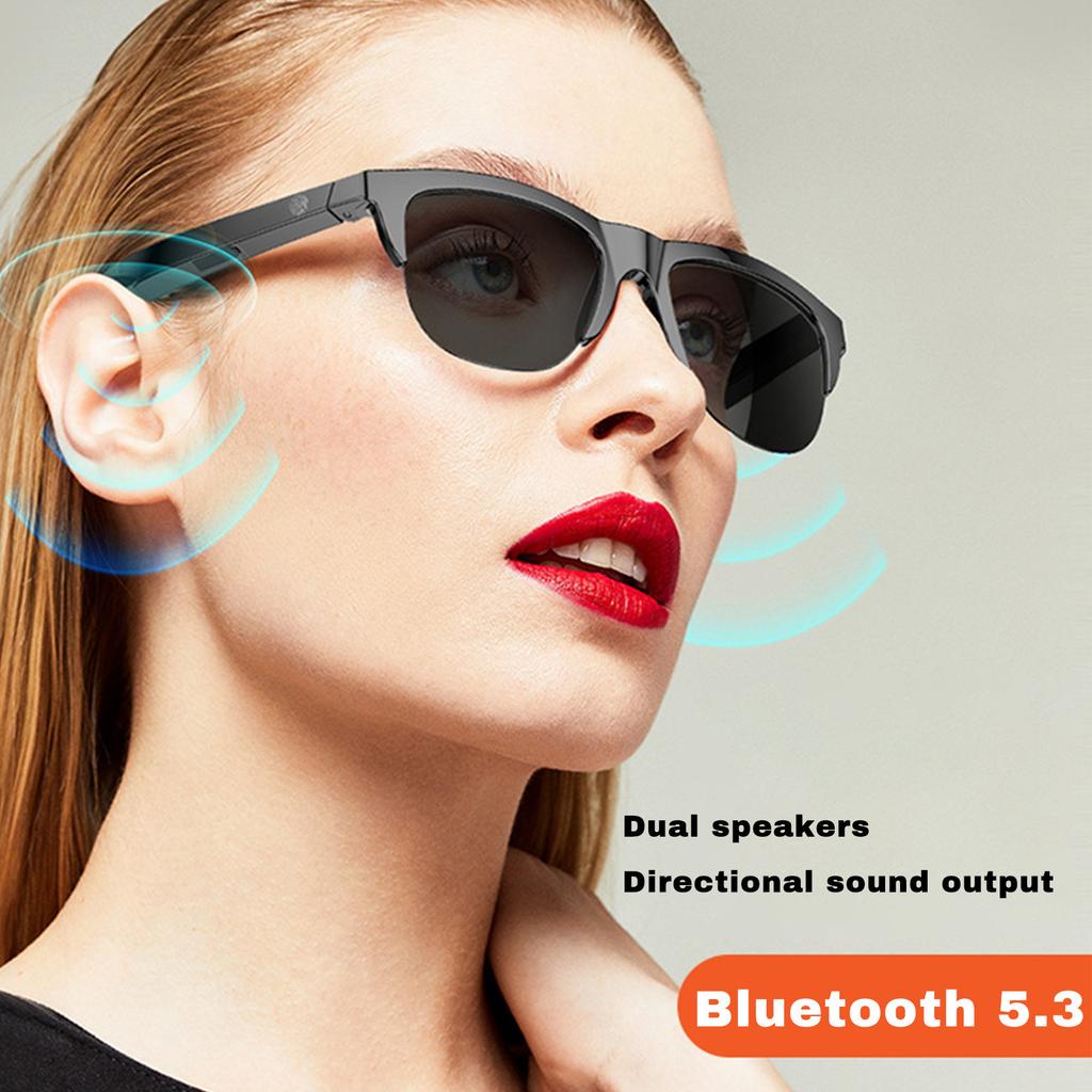 Ochelari de Soare Polarizați Bluetooth Smart cu Difuzor, UV, Unisex