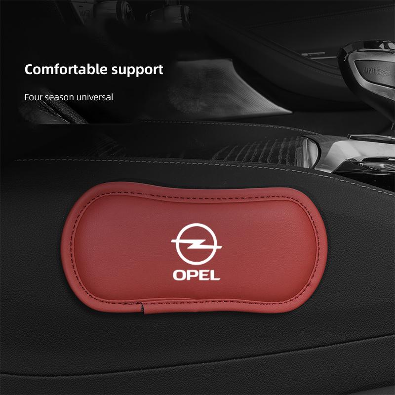 BBFO3 Car Pillow Cushion Elastic Knee Pad Leg Pad Armrest pad Car Accessories For Opel Corsa D Astra Insignia Mokka Adam Combo OPC