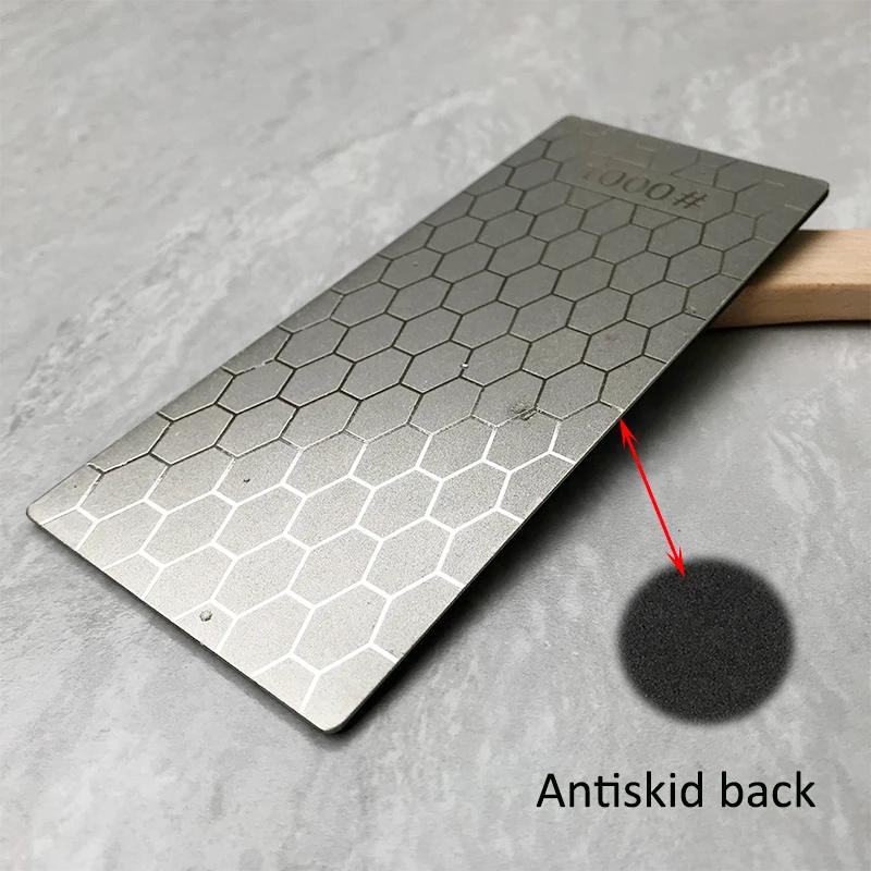 Diamond Knife Sharpening Stone Knife Sharpener Ultra-thin Honeycomb Surface Whetstone Grindstone Tool 400# 600# 1000# 1200#