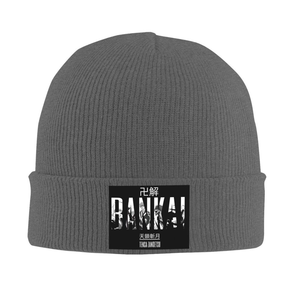 Bleach Manga Kurosaki Warm Knitted Cap Winter Knit Bonnet Hat Skullies Beanies Hip Hop Caps for Unisex