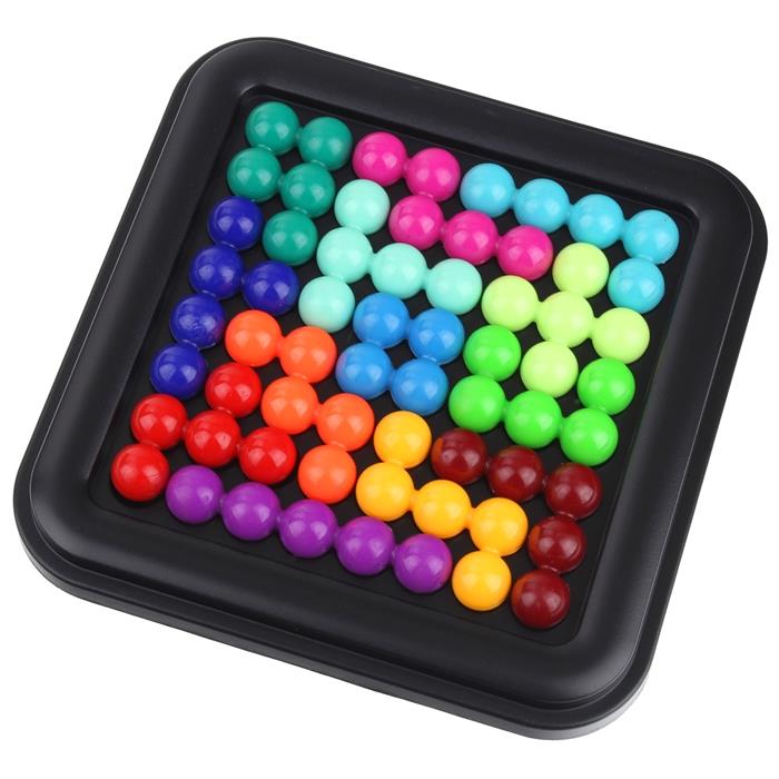 Gra zręcznościowa Logiczna łamigłówka Edukacyjne kulki Puzzle 40 zadań