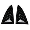 1 Pair Rear Side Door Glass Shutter Trim Strip for Tesla For Model 3 2024 Rear Door Cover Trim Carbon Fiber Appearance