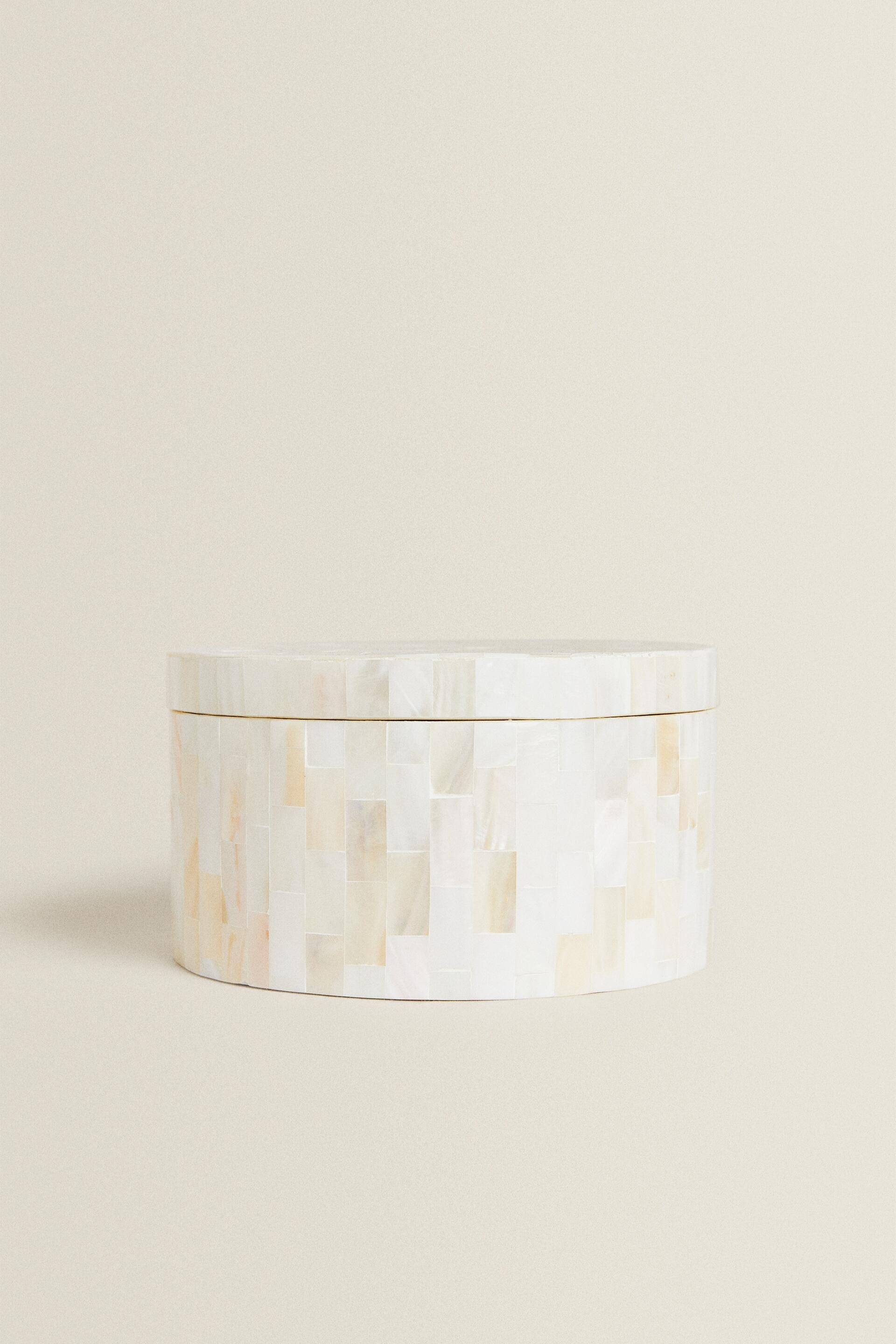 

LARGE MOTHER-OF-PEARL JAR