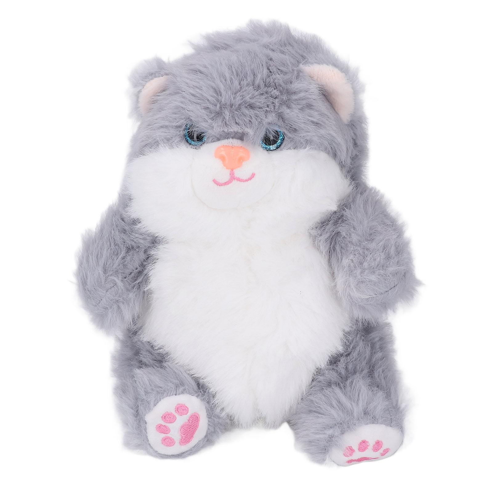 

Очаровательная мягкая игрушка-кошка, вечный компаньон, пушистый партнер для объятий, игривая и легкая кошка, плюшевая игрушка для Grey