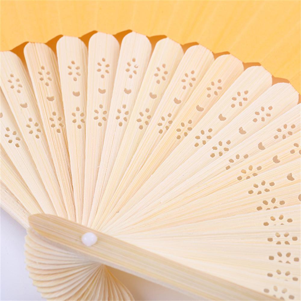 Practice Calligraphy painting fan Paper folding fan Hand-held fan for Wedding ceremony Outdoor activities Summer fashion